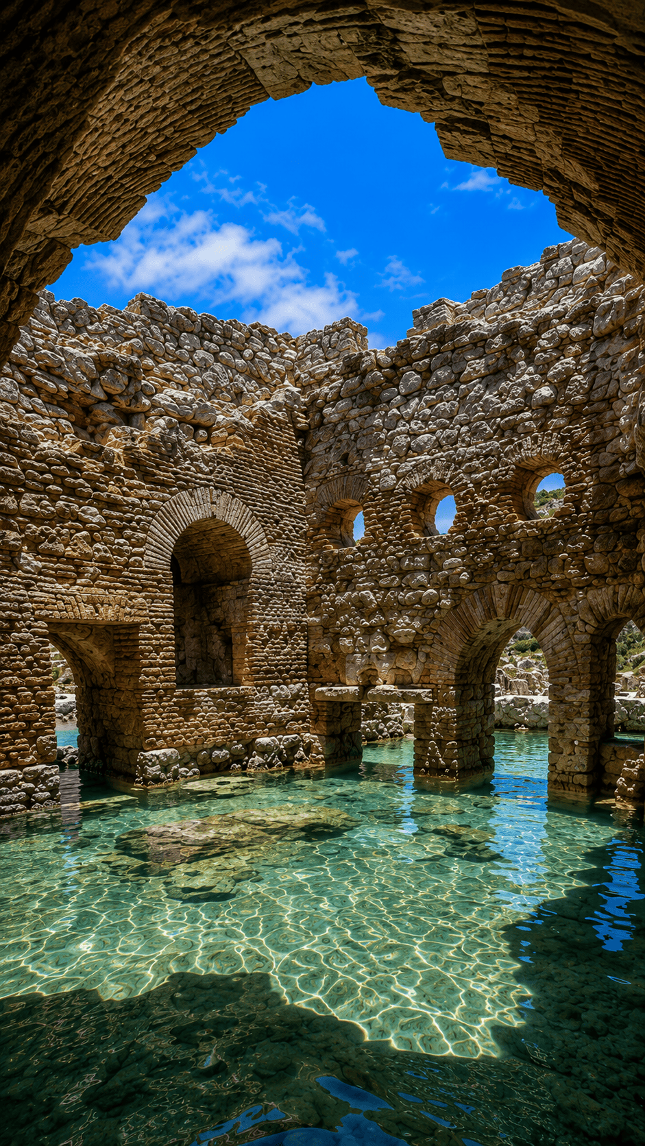 gocek-cleopatra-bath-bay-underwater-ruins Göcek Kleopatra Hamam Koyu | Бухта Клеопатры рядом с Dental Centre Sarıgerme